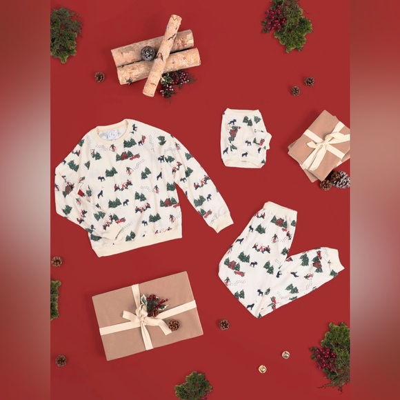 Matching Christmas PJ’s for You and Your Pup! Set includes 1-dog and 1-adult. - Picture 3 of 9